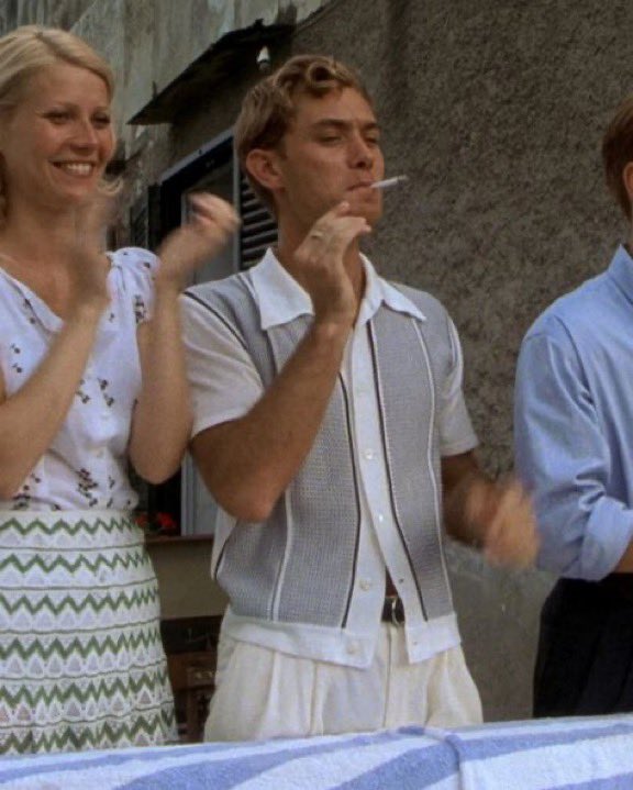 archivegirI's tweet photo. excited for summer so here's some lovely wardrobe moments from The Talented Mr. Ripley https://t.co/qUFmFke2U3