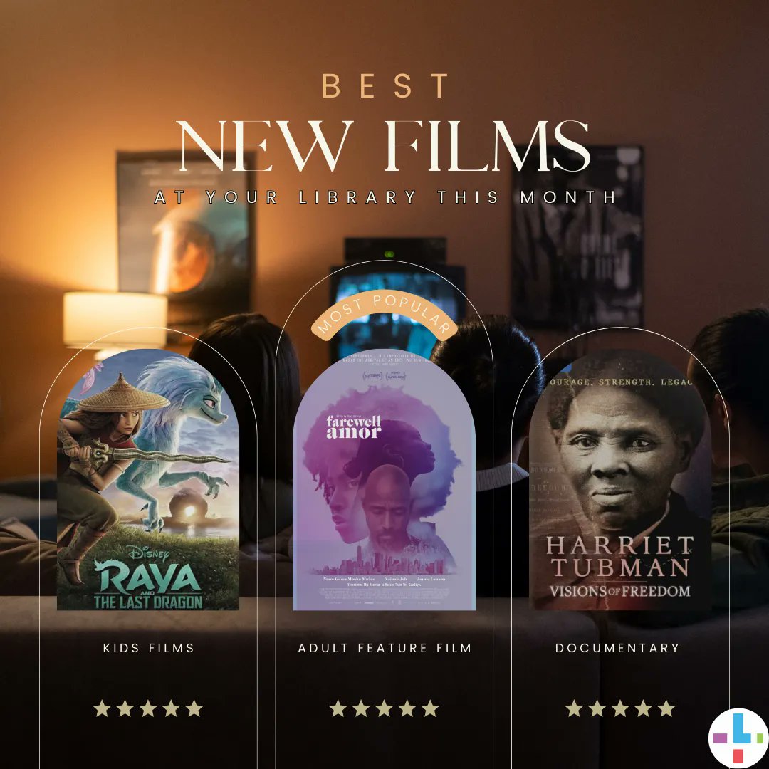'Watched any good movies lately?' 
When you're looking for a great new movie, check the best new films out from your library! Movies for family night to date night are all available. 
#ORLreads #ORLmovies #DVDS #Familymovienight #Librarylife #Libraryresources