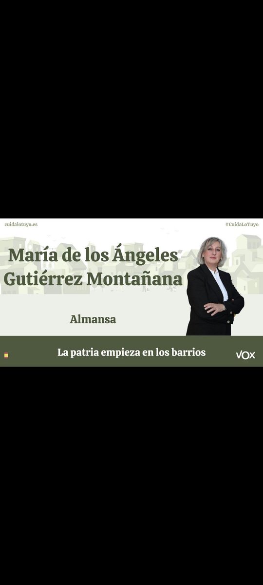 SutemiBear's tweet photo. @almansa_vox  presentamos nuestra candidatura en Almansa 
#CuidaLoTuyo https://t.co/tB1qTWeTtQ