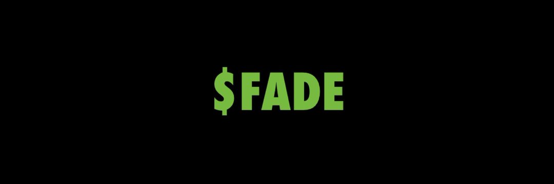 For those who missed the $PEPE gains the other day, heres some $FADE for you.