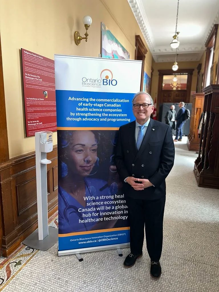 Fantastic lobby day hosted by @obioscience. The future of healthcare will be driven by technological innovation thanks to the many talented Ontarians in this sector!