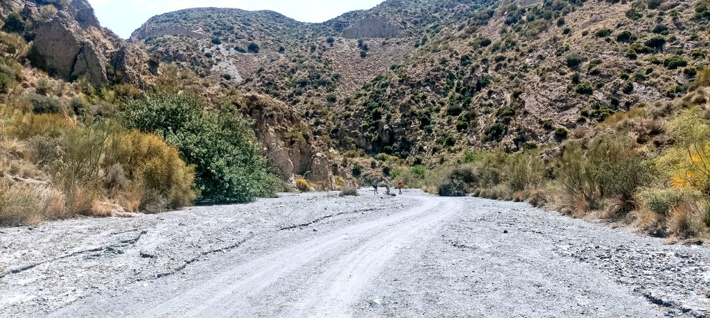 jennings_elin's tweet photo. Our students are the g.o.a.t. Hard working today with their #mapping project of the #Cabeneras #faultzone at #Sopalmo
#Spain #postgraduates #undergraduates #Geology #phyllite #faultgouge #dolomite #volcanics #igneous #fieldwork #GOAT𓃵 @UniExeCornwall @CambSchMines https://t.co/2hRWkOeS4z