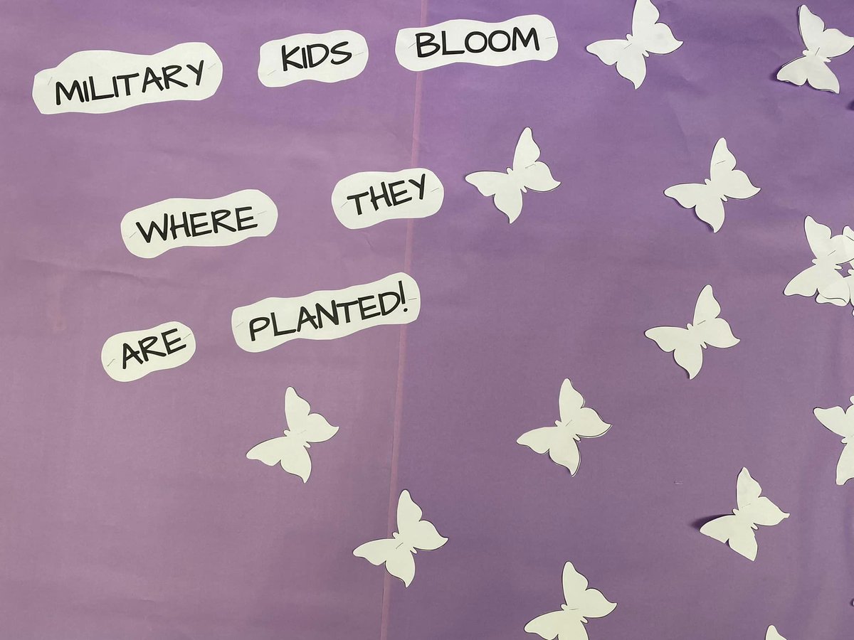 Our schools are going purple! LESD is proud to serve military families. Check out the Purple Up happening at Dreaming Summit Elementary. #WhyLESD #purpleupformilitarykids