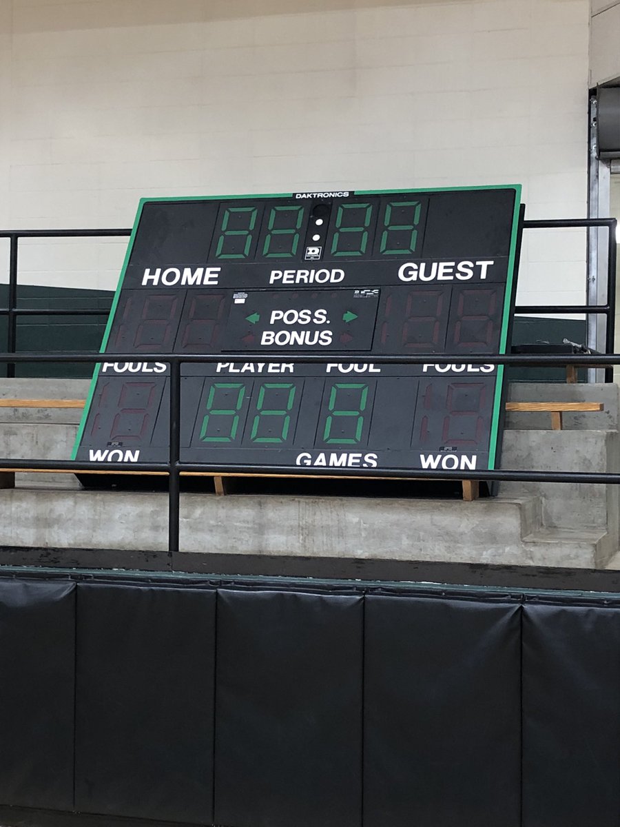 CoachJLand's tweet photo. New scoreboards at Shell Knob! They look sharp! Last pic is the old one. #GoChargers https://t.co/HKo502Y01z
