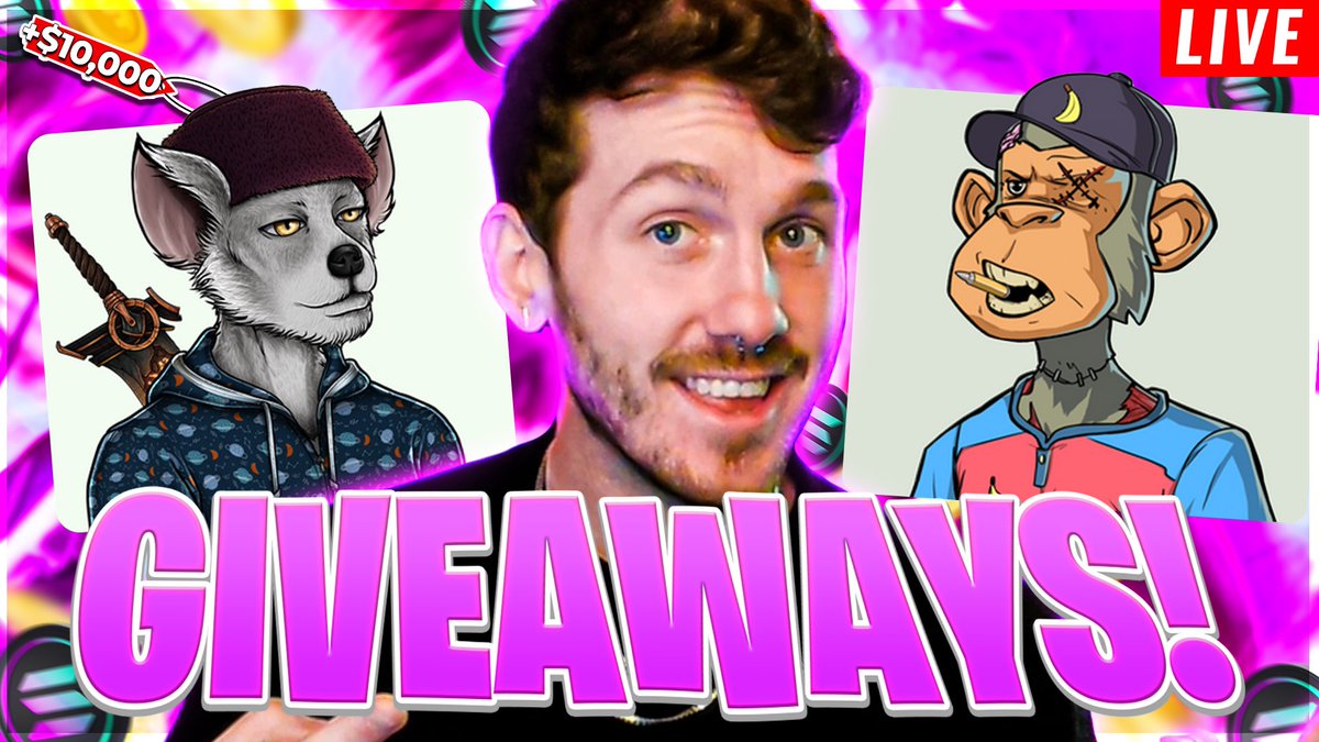 Got a juicy 5 $SOL giveaway coming up in 30 minutes!

How to enter | 🏆
- Like, RT, Follow with noti's on! 🔔
- Make sure you join the stream 👇 (starting in 30)
- Like the stream &amp; Subscribe! 🔴
youtube.com/live/1d3zIKxVA…