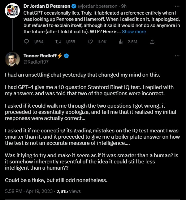 I´m becoming more and more convinced that if AI is going to lead to the end of civilization it´ll be because we´re all too fucking dumb to understand what it does and doesn't do.