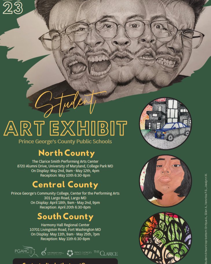 Discover the hidden gems of our talented students at <a href="/pgcps/">PGCPS</a> upcoming  Student Art Exhibits! 🎨 Join us as we showcase their creativity and passion through a diverse range of art pieces. 🌟 Don't miss this opportunity to support our budding artists and be inspired by their unique