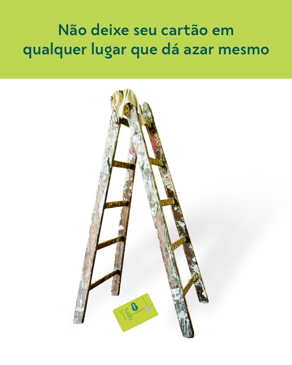 O que dá azar mesmo é não cuidar do seu verdinho! 😂