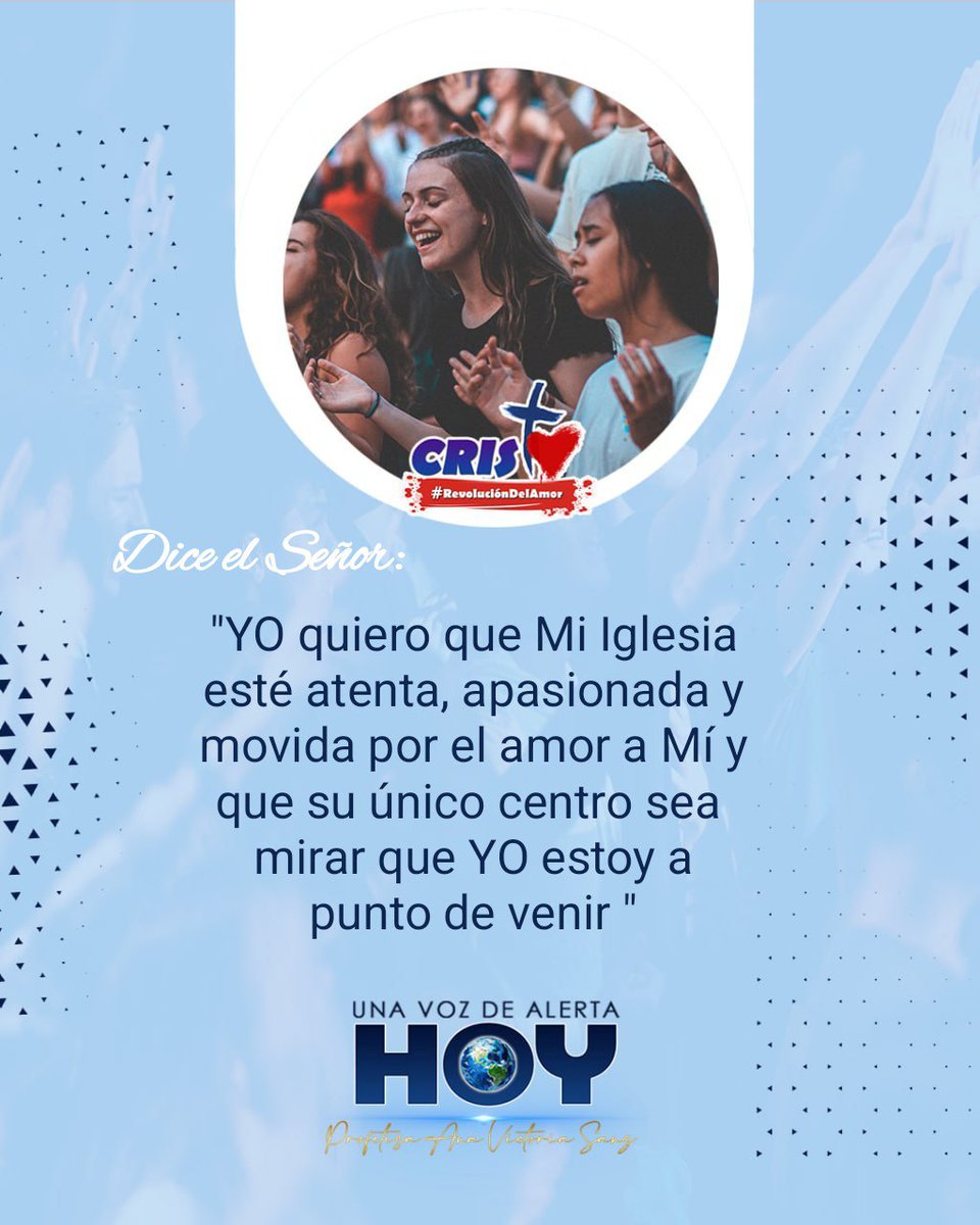 nitzarodrigue11's tweet photo. #19abr
#GritoDeLibertadACristo
#RevoluciónDelAmor
#profecíasdeanavictoriasanz https://t.co/R6Ovbnjyuw