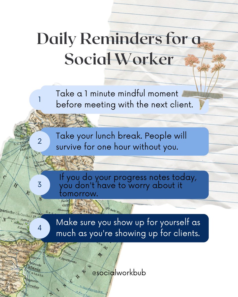 socialworkbub's tweet photo. We have a tough job, so it's important that we take care of ourselves &amp; use the opportunities we get throughout the day to breathe and step away from the stress.

#stressmanagement #selfcare #dailyreminder #socialwork #socialworker #therapy #therapist #mentalhealth #nonprofit https://t.co/fdTTv7t1rT