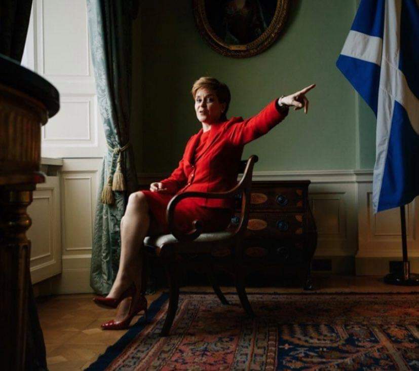 ScaryHighlander's tweet photo. Will they arrest @NicolaSturgeon? Of course they will. Do you think for one moment the British state will pass up the chance to humiliate her? They've been dreaming of this since they brought down Alex Salmond. #ScottishIndependence Michelle Mone is safe though, different rules. https://t.co/kMKZ1xc54d