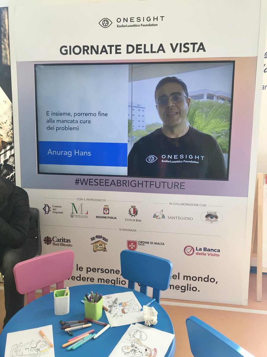 Miriana_co's tweet photo. Gli alunni del corso ottico in visita ai locali della Caritas di Bari dove la fondazione OneSight promuove la propria missione filantropica:combattere la crisi globale dell’assistenza oculistica dando accesso a visite e occhiali alle persone bisognose @LisideTaranto @OneSightOrg https://t.co/Kue7yb4FvN