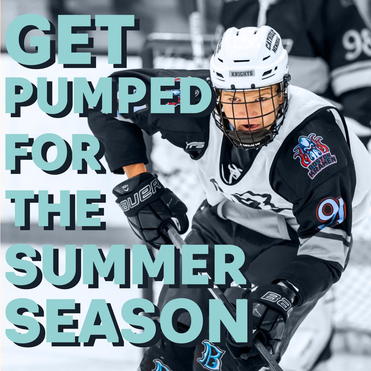 KrakenBoston's tweet photo. Who else is pumped for this summer?!
#letsgetkraken #hockey #youthhockey https://t.co/UFqkrlX0dx