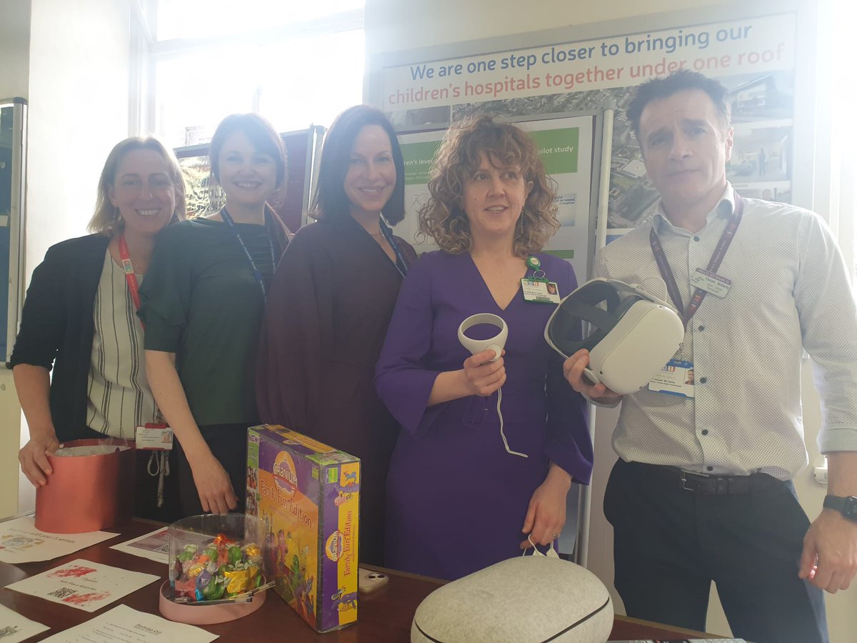 AnneMarieCasey1's tweet photo. Happy #HSCP day to all the wonderful people we get to work with @CHI_Ireland The Psychology Dept loved meeting new and familiar staff parents and young people today #orthopaedic #rheumatology #CF #Diabetes #Cardiology #SickleCells #Neurology #Oncology #complexpain #VR #paediatric https://t.co/eApXjjxUs8