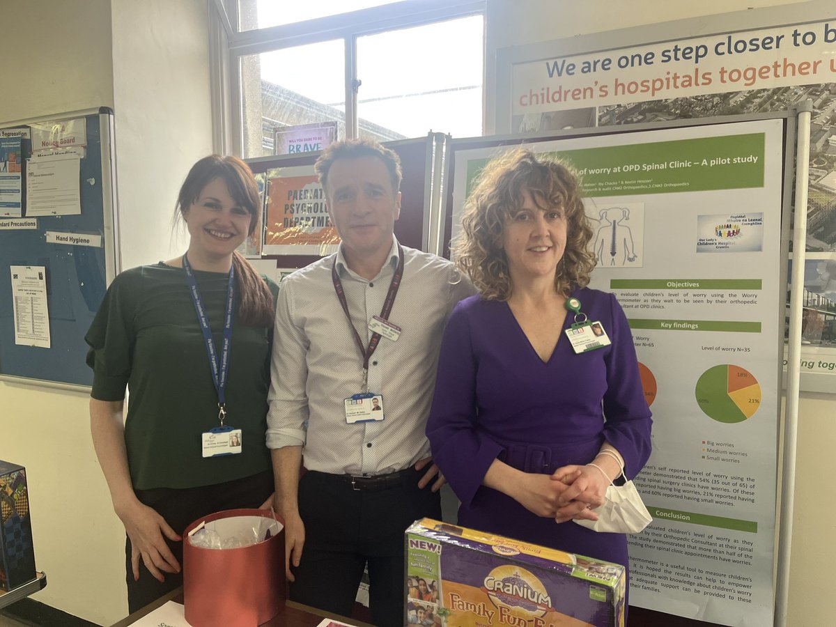AnneMarieCasey1's tweet photo. Happy #HSCP day to all the wonderful people we get to work with @CHI_Ireland The Psychology Dept loved meeting new and familiar staff parents and young people today #orthopaedic #rheumatology #CF #Diabetes #Cardiology #SickleCells #Neurology #Oncology #complexpain #VR #paediatric https://t.co/eApXjjxUs8