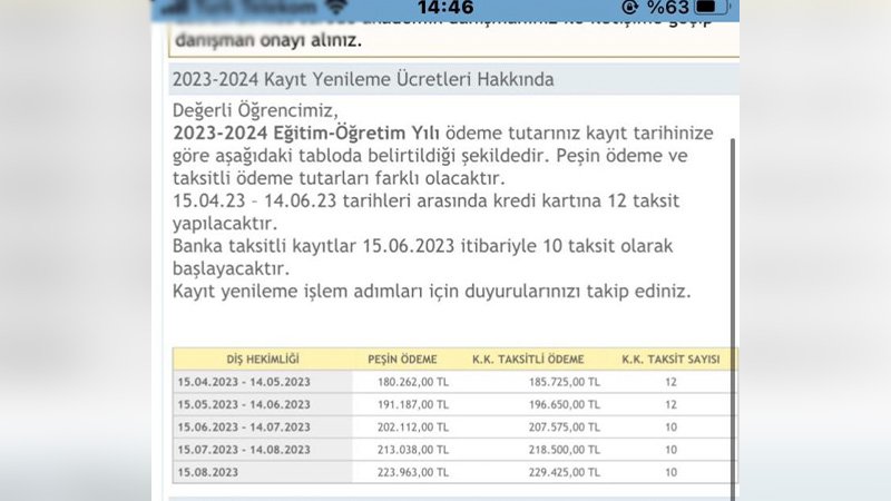 kfdilhun's tweet photo. Geçmiş dönemin ödemeleri bitmeden
bu yılın ödemelerini nasıl yapalım üstelik bu fahiş fiyatlar bizlerden talep edilirken @drmaydin 

#müşterideğilizöğrenciyiz
#IAUticarethane 
#iauezammıgericek 
#iauegitimhakkımadokunma https://t.co/z8gTPtxbu3