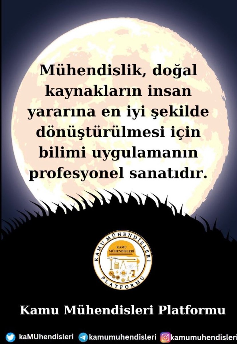 Kamu mühendisleri sabırlı, analitik düşünen Zeki insanlardır. Kazanacağız !!!