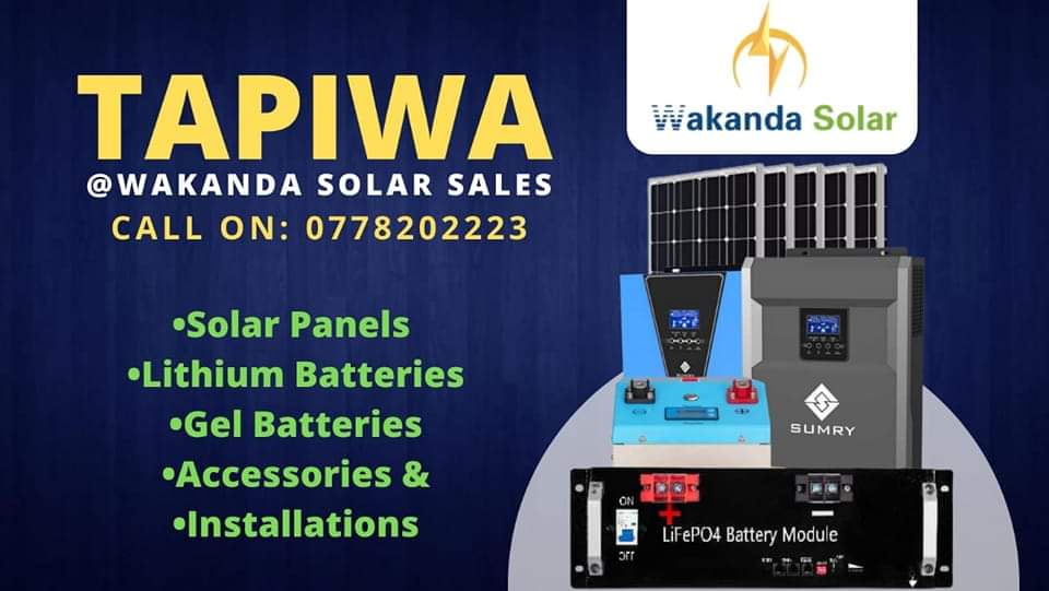 tapiwafortune94's tweet photo. Invest In Green Energy ☀️
Say Goodbye To LOADSHEDDING🌑
Go Green! Go Solar!☀️

Get Your Home Solar System Today
Fix and Supply(Incl Installation)
📌3kva Solar Package $1800 (330Watt Decomm)
📌5kva Solar Package $2950 (330Watt Decomm)

Call/app 0713942111 Tapiwa Fortune https://t.co/jeJTShAh1e