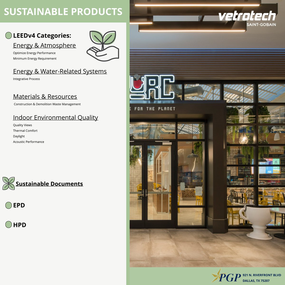 ♻️ Happy Green Week !! ♻️ Today we are featuring Vetrotech Saint-Gobain 's sustainability features on their fire-rated products ! #fireratedglass #glazing #sustainablearchitecture #greenweek #firerated #safetyglass #sustainabledesign