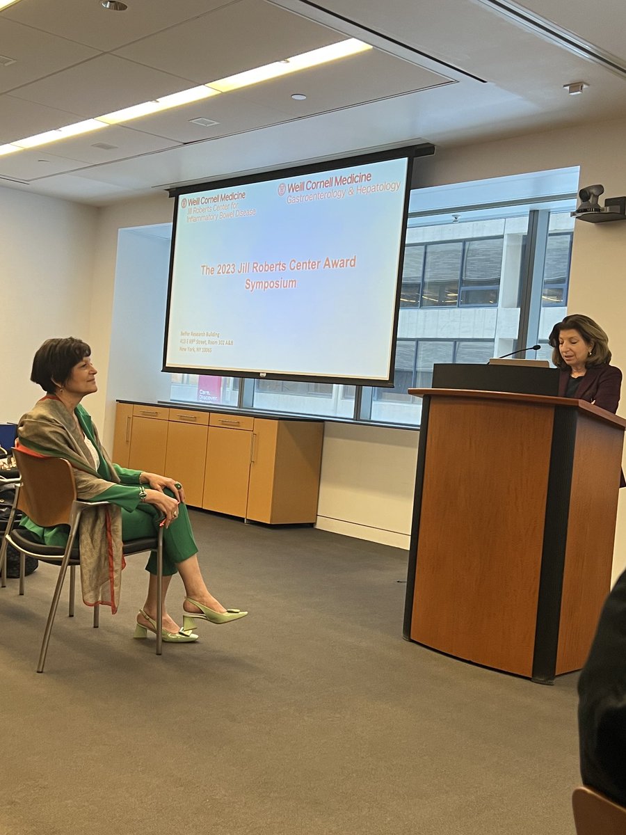 Weill Cornell Medicine IBD (@wcm_ibd) on Twitter photo Dr. Ellen Scherl kicking off the #JillRobertsCenter #IBD Award Symposium. We are delighted to host Dr. Iris Dotan as the Scherl-Roberts scholar <a href="/WCM_GI/">Weill Cornell Medicine GI & Hepatology</a> <a href="/RandyLongman/">Randy Longman</a> <a href="/amneethansmd/">Amneet K. Hans, MD</a> <a href="/Dana_Lukin/">Dana Lukin MD, PhD</a> Dr. Ellen Scherl kicking off the #JillRobertsCenter #IBD Award Symposium. We are delighted to host Dr. Iris Dotan as the Scherl-Roberts scholar <a href="/WCM_GI/">Weill Cornell Medicine GI & Hepatology</a> <a href="/RandyLongman/">Randy Longman</a> <a href="/amneethansmd/">Amneet K. Hans, MD</a> <a href="/Dana_Lukin/">Dana Lukin MD, PhD</a>