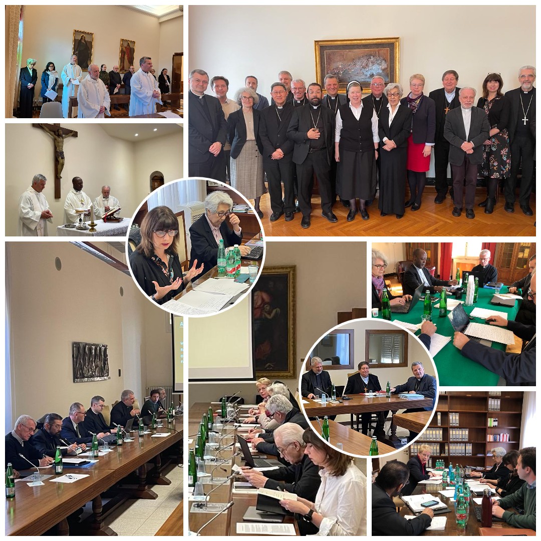 Synod_va's tweet photo. Working group concludes evaluation of Continental Stage &amp; Final Documents from 7 Continental Assembly. Join tomorrow's press conference to hear their reflections &amp; discernment. 👉 https://t.co/21751FvzSC #Synod #ContinentalStage #PressConference" https://t.co/oUU4caGxMI