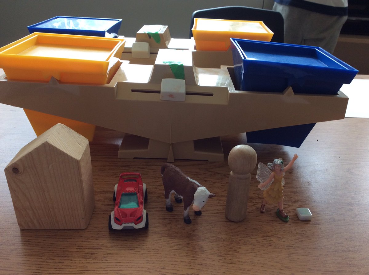 Yousuf ordered his 6 objects from heaviest to lightest.