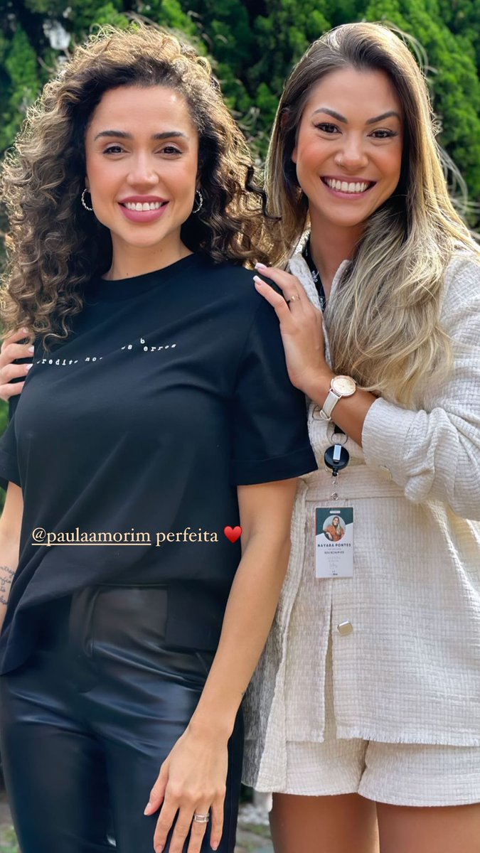Np_AmorimSimoes's tweet photo. Story da Nayara Pontes ❤️

▫️Mais Bastidores 

#Live @riachuelo Com Isa Domingues e @PaulaAmorim 💕

#VivaSuaModa 
#looks
#Riachuelo 
#PaulaAmorim https://t.co/iVVRqNXEBE