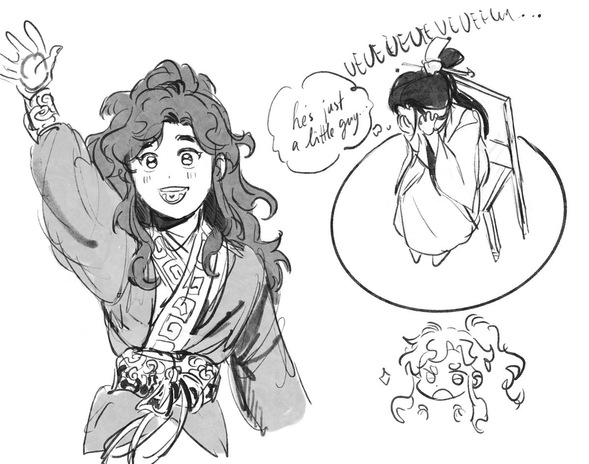 m00sshroom's tweet image. random doodles (´∀`)