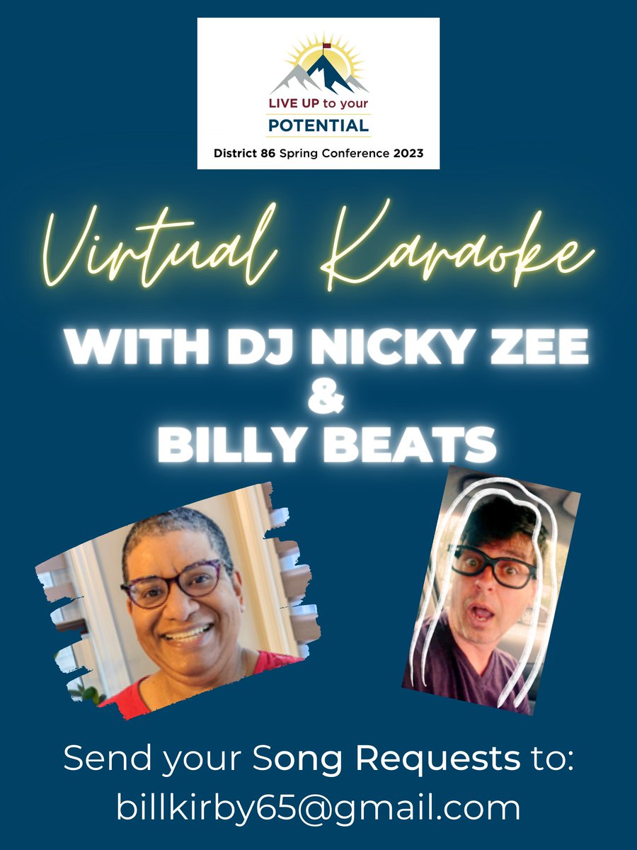 Did you hear about our #fun #performance during #conference? Let me introduce our #worldrenowned Saturday night #entertainers Nicky Zee &amp; Billy Beats.   toastmasters86.org/district-86-20…