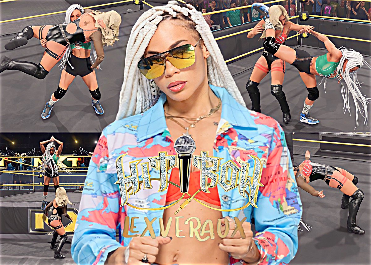 lexveraux's tweet image. 𝗕-𝗙𝗮𝗯’𝘀 𝗺𝗼𝘃𝗲𝘀𝗲𝘁 𝗶𝘀 𝘂𝗽 𝗶𝗻 𝘁𝗵𝗲 𝗖𝗖! #WWE2k23

𝘚𝘦𝘢𝘳𝘤𝘩𝘵𝘢𝘨𝘴: B-Fab, Mia Yim, lexveraux

Enjoy! 

#BFab #HitRow