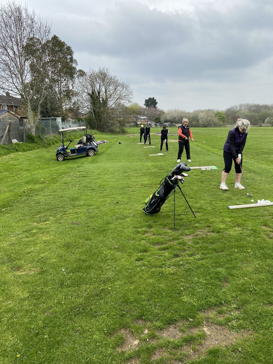 Brilliant WGC ladies clinic today working on rotation and the effect of poor ball position…….great fun…..great ladies 😁