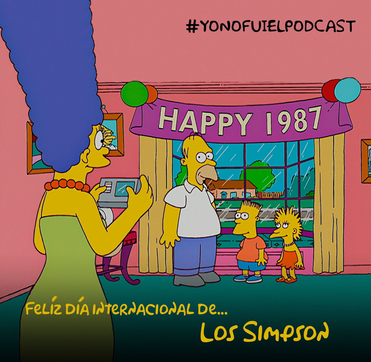 YonofuiP's tweet photo. Hoy es un día para celebrar! ¡Feliz día mundial de los simpsons amiguirijillos y amiguirijillas ! 🥳  Por los próximos 5 minutos voy a reventarme como si estuviera en oferta de primaveras🍸

#lossimpsons #yonofuielpodcast #podcastenespañol #19deabril #thesimpsons #thesimpsonsday https://t.co/mZs77MMjvr