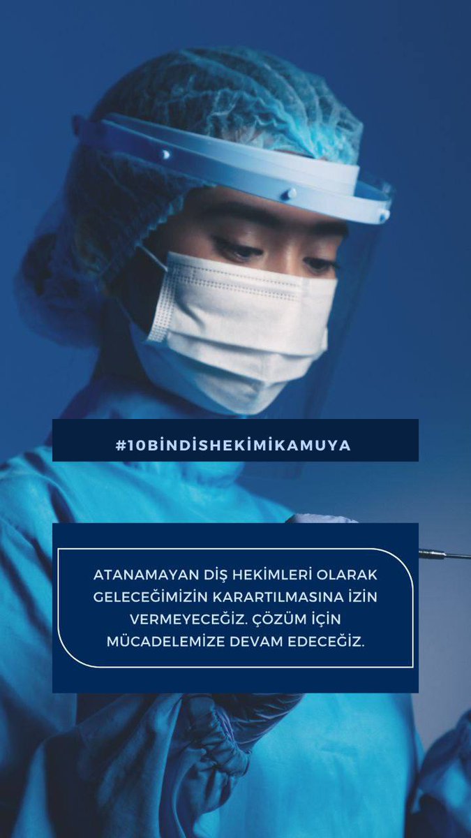 yaabuneboyle's tweet photo. Sesimiz duyulana kadar #10bindishekimikamuya
@Dishekimi_Haber 
@whisperhaber 
@ankahabera 
@HaberReport 
@solhaberportali 
@HaberXr 
@OzlemGurses https://t.co/5WQgBDAj4i