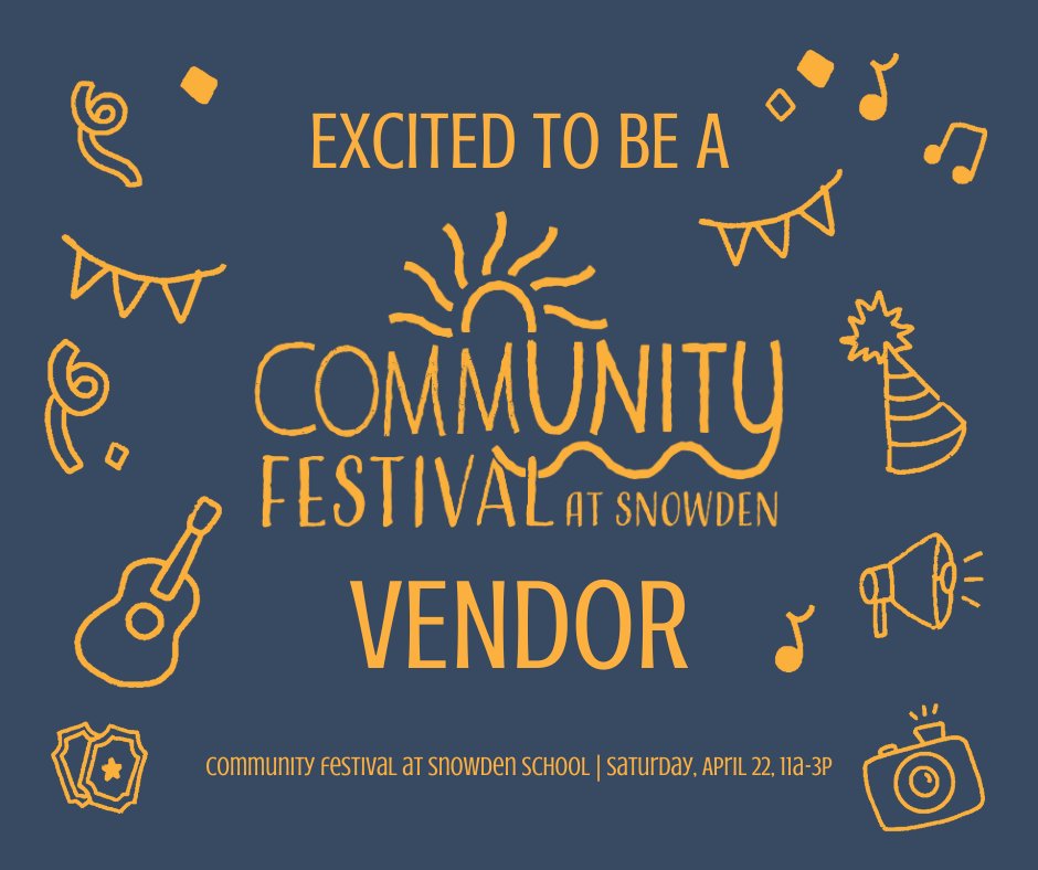 Visit us this Saturday at the Community Festival at <a href="/SnowdenSchool/">Snowden School</a> !