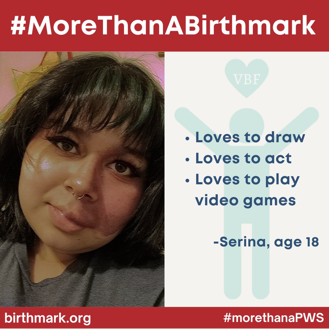 VBirthmarks's tweet photo. YOU are MORE than your Birthmark...I am MORE than MY Birthmark...

#VBF launched the “More Than” Project so that we can learn about you. Learn more: https://t.co/zXuvJ79XvE

#MoreThanABirthmark #VascularBirthmarksFoundation #vascularbirthmarks #MTAB https://t.co/8V8JDkpbZh