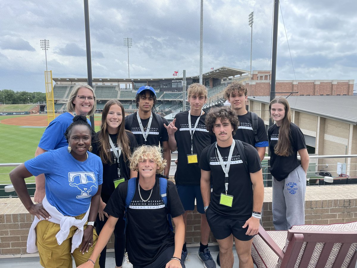 taylor_mustangs's tweet photo. THANK YOU, @TAMU Coaching Academy for a fantastic day of collaboration and activities for our @THS_Mustangs future coaches!! A great start to lifelong learning! https://t.co/WdHQY328w3