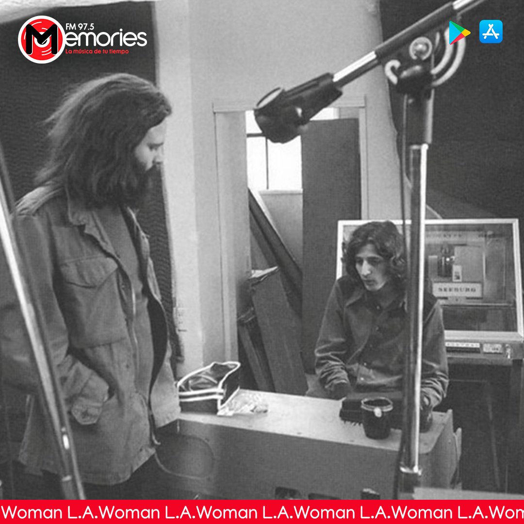 memories975fm's tweet photo. ÁLBUM L.A. WOMAN

#undiacomohoy del año 1971 se publicaba el sexto álbum de estudio de la banda de rock estadounidense The Doors, este fue el último disco que grabó el cantante Jim Morrison.

La Revista Rolling Stone situó al álbum en el puesto 362 de los 500 mejores álbumes de todos los tiempos
#lawoman #thedoors #memories #lamúsicadetutiempo
.
.
.
📻 Sintoniza la 97.5 FM
🎧 Seguinos en Redes
📲 Descarga la App
💻 Escuchanos en https://t.co/vVkKpXEdbt