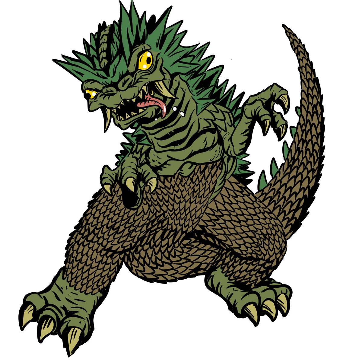 MekaGojira3k's tweet photo. Space Monster Bemular, a criminal if I ever saw one.
#bemular #ベムラー #kaiju #monster #dinosaur #ultraman https://t.co/OTuVYmadsY