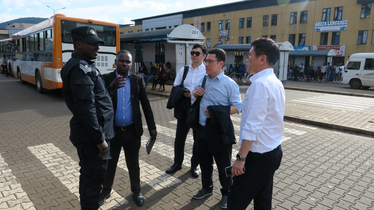 #Day2 of their visit to #Rwanda the delegation from Korea had fruitful meetings with @BRDbank & @RwandaFinance followed by site visit to Gikondo Substation & National Electricity Control Center & visit to the @CityofKigali  CBD bus terminal #greeninvestment #knowledgesharing