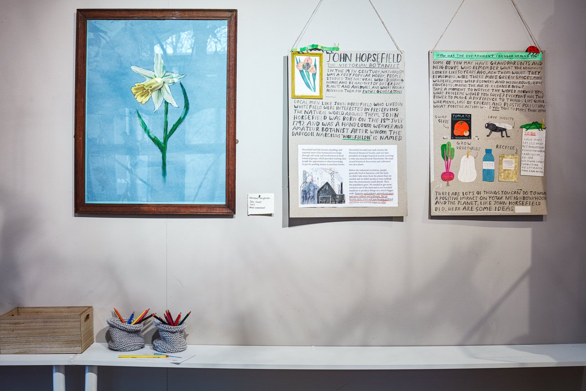 maisysummer_'s tweet photo. Exhibition signage pics from @BuryArtMuseum new exhibition ‘For Man is Coming Here’, collab with @mrmideasstudio 🎄🌴🌳

📸 Photographs by Paul Moffat Photography https://t.co/Ai36FpxILi