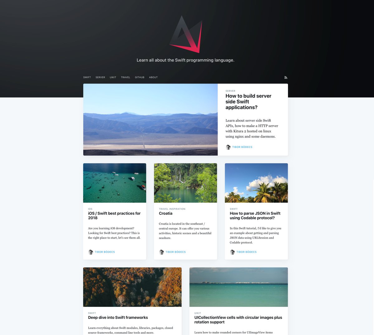 tiborbodecs's tweet photo. I can't believe, but tomorrow I'm going to release the 4th major iteration of my blog. ๐ฅณ
Publishing Swift articles since 2015. ๐ช
https://t.co/Zj6f6n63ou
The first two was made using Ghost, but now it's 100% Swift. ๐ป
#SwiftLang #iOSDev #Xcode #codevapor https://t.co/OGMArCzpPI
