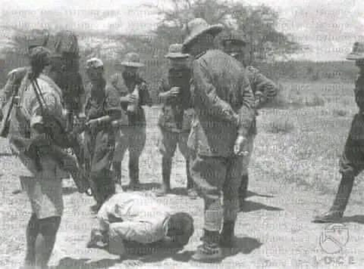 ይሄ ፎቶ ታማኝ በየነን ያስታውሰኛል
የፍኖን አና የተስፋፊው መንጋ ባንዳነት ጣልያኖች ፎቶግራፍ እንደዚህ ባያስቀምጡልን ኖሮ እንዲህ ሲያጓሩ ሲፎክሩ እውነት ይመስለን ነበር::4