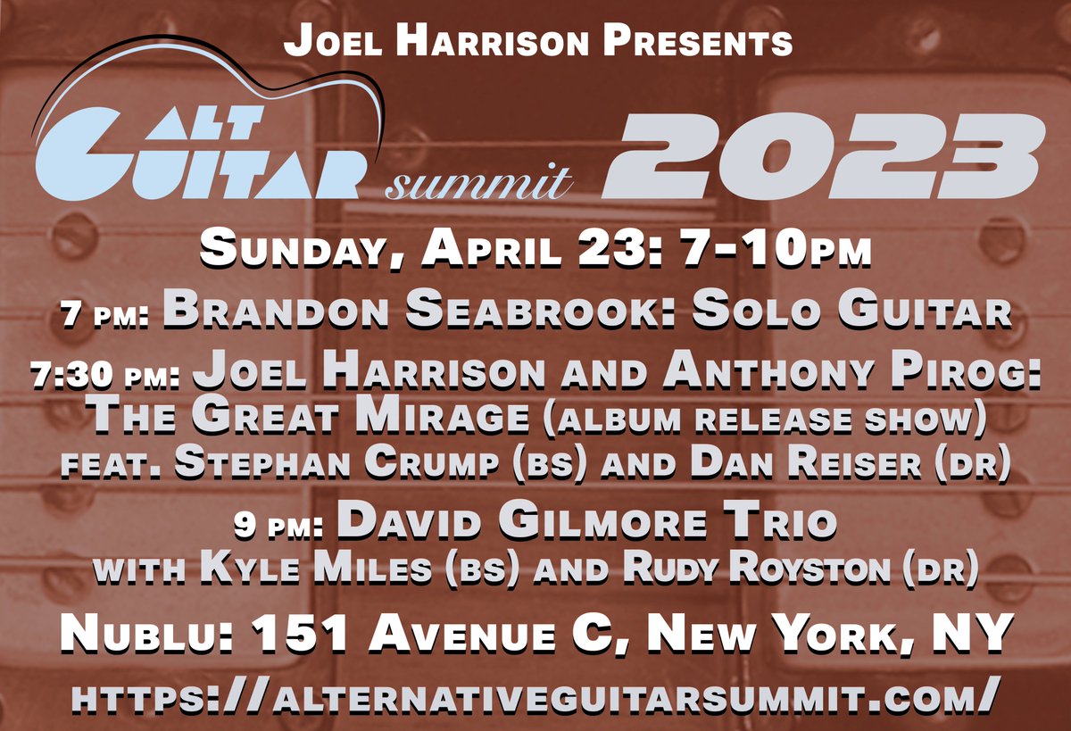 Joel Harrison (@joelharrisongtr) on Twitter photo 