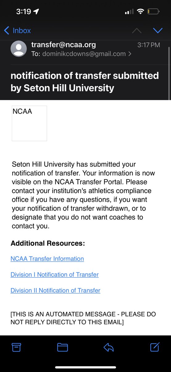 dominik_downs's tweet image. I am entering the transfer portal with 4 years of eligibility left thank you seton hill for the opportunity you have given me but I am grateful to take the next steps into my next program.