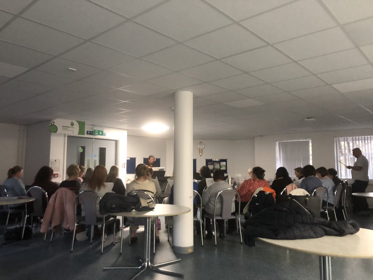 Peter McCrossan π (@mccrossanpeter) on Twitter photo It's great to have the <a href="/NHSLanarkshire/">NHS Lanarkshire</a> choir back in action. First face-to-face rehearsal since March 2020.
What a sound! It's great to have the <a href="/NHSLanarkshire/">NHS Lanarkshire</a> choir back in action. First face-to-face rehearsal since March 2020.
What a sound!