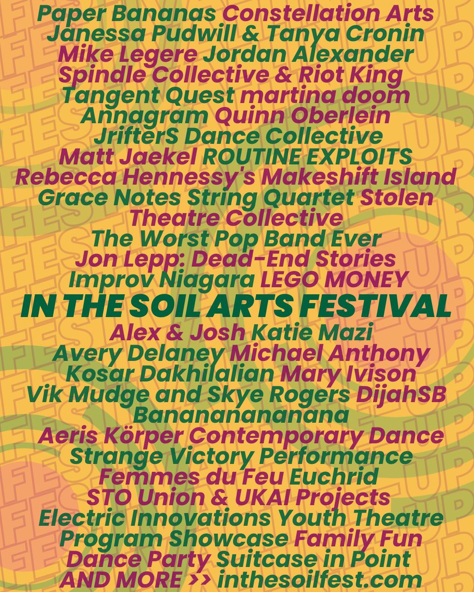 In the Soil Arts Festival tweet media