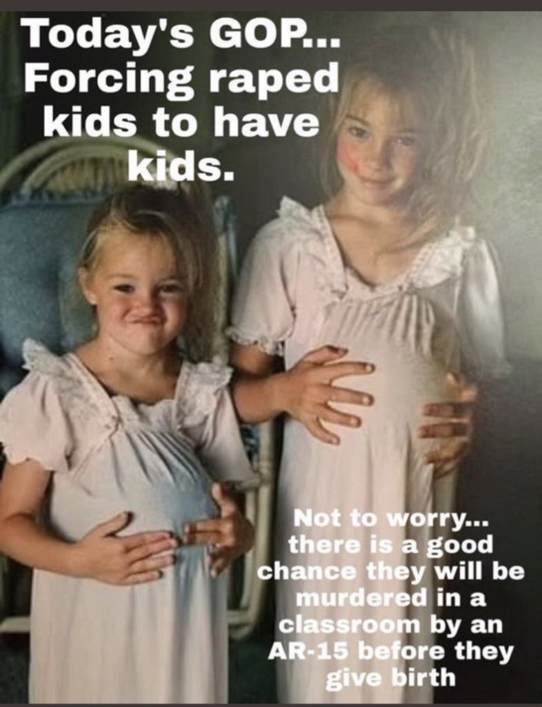 <a href="/HeartlandSignal/">Heartland Signal</a> <a href="/ChrisJustice01/">🌻Justice⚖Now 🌟🇺🇸</a> Unimaginable. This is pro-life?!