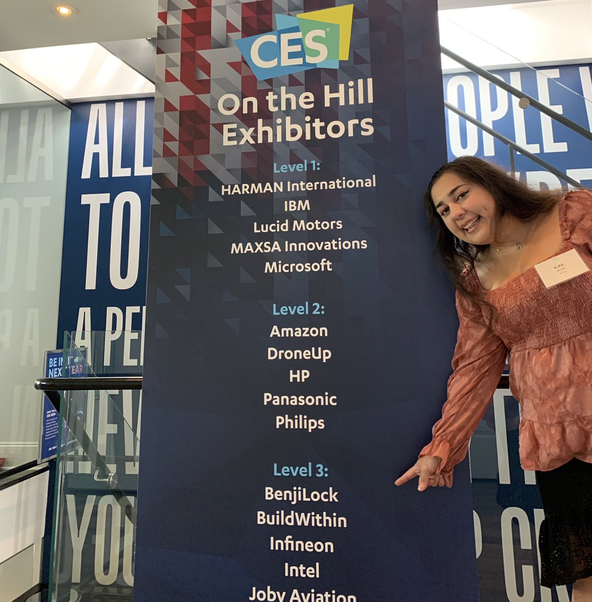 Super excited to demo our real-time deepfake detection platform at CES on the Hill by @CTATech! Synthetic media and #deepfakes are rising and we cannot just watch. Come to the third floor to meet us :) #IamIntel #GenerativeAI #TrustedMedia