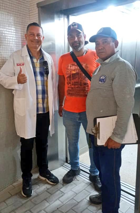 IVSSARVA's tweet photo. Gracias a nuestra Presidenta Dra. Magaly Gutiérrez se logró la reparación y puesta en marcha del ascensor para ofrecer mejor funcionamiento al pueblo de Lara.
#JuntosPorCadaLatido
@NicolasMaduro
@MagaGutierrezV
@Somosivss
@AdolfoP_Oficial https://t.co/QfiQisvV0y