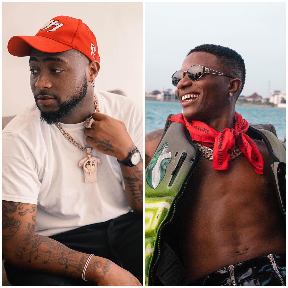 Davido and Wizkid have really been at the top of the game for over a decade ❤️👏🏾🙌🏾🤞🏾 #Afrobeatstotheworld